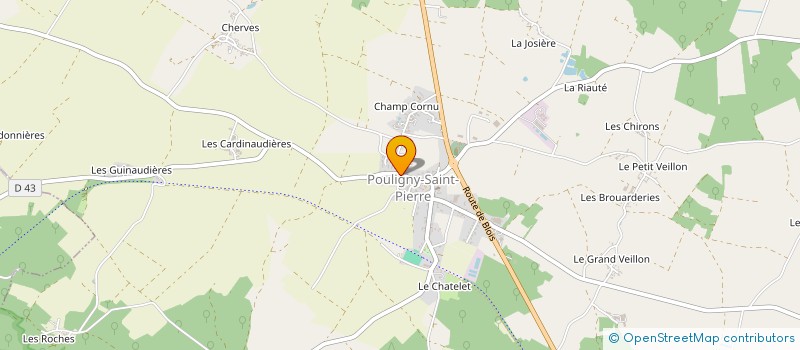 localisation de l'entreprise EARL DES BUTTONS à ROSNAY