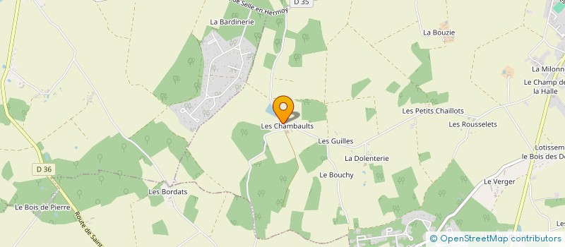 localisation de l'entreprise EARL DES CHAMBAULTS à CHUELLES