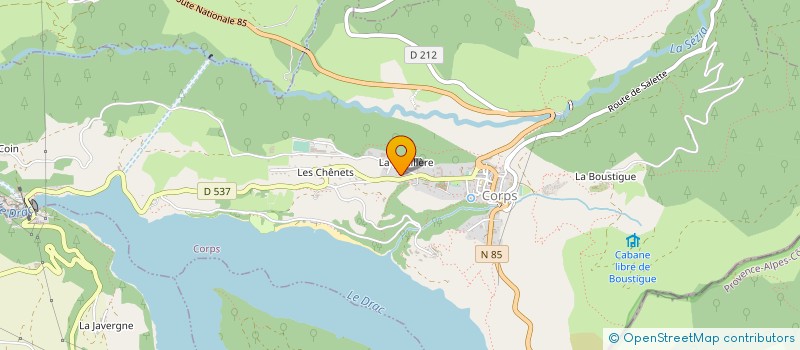 localisation de l'entreprise EARL DES CHANEAUX à PELLAFOL