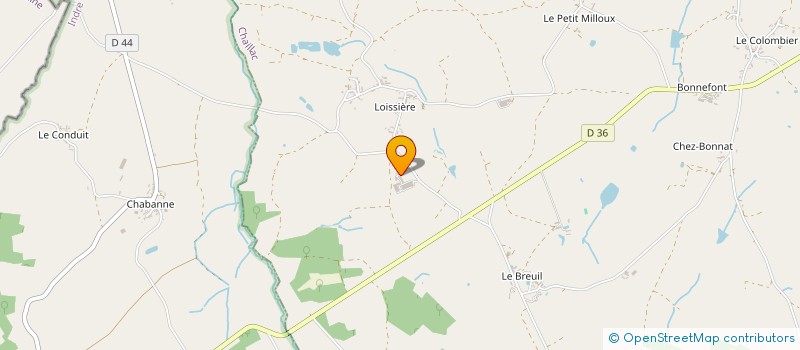 localisation de l'entreprise EARL DES CHARDONS à BEAULIEU