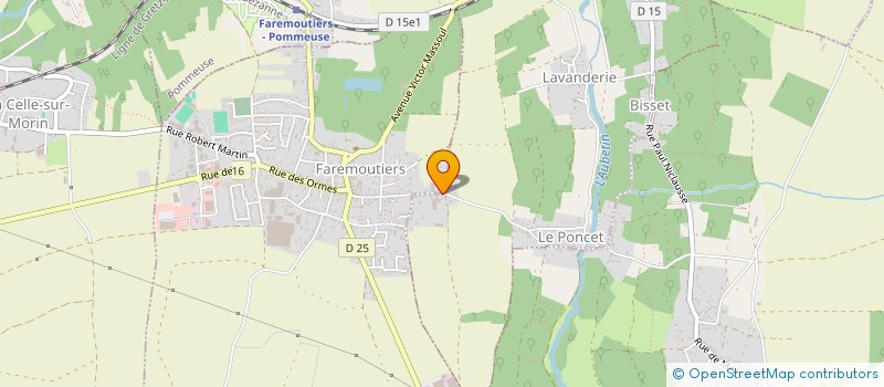 localisation de l'entreprise EARL DES CHARMES  FAREMOUTIERS