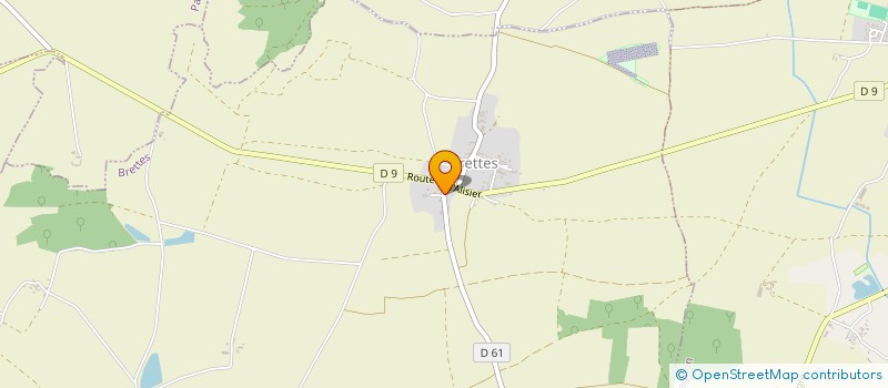 localisation de l'entreprise EARL DES CHARMILLES à SOUVIGNE