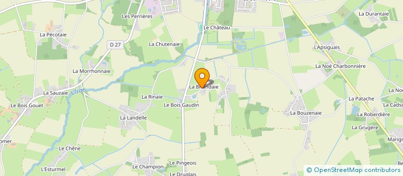 localisation de l'entreprise EARL DES CHATAIGNIERS  SAFFRE