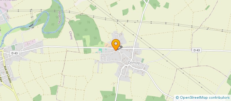 localisation de l'entreprise EARL DES CHATEAUX à ORMOY