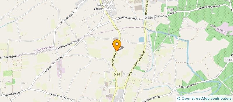 localisation de l'entreprise EARL DES CHAVANNES à EYRAGUES