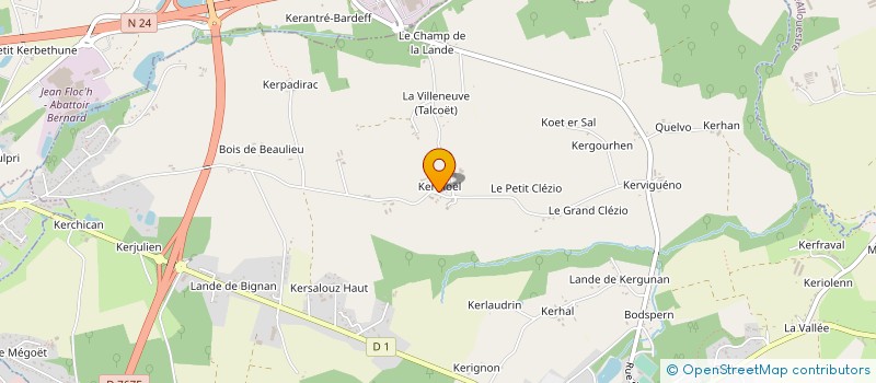 localisation de l'entreprise EARL DES CHENES à BIGNAN