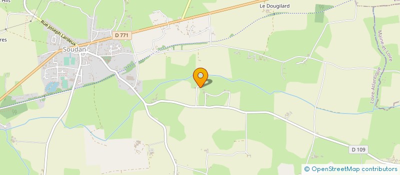 localisation de l'entreprise EARL DES CHENES RIVES à SOUDAN