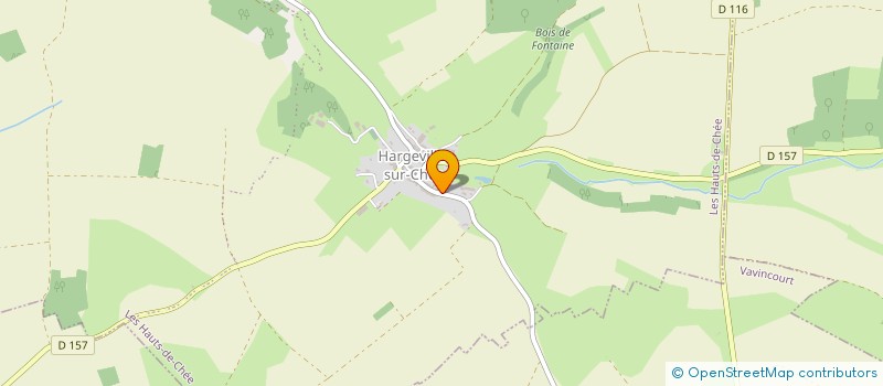 localisation de l'entreprise EARL DES CHENES ROUGES à LES HAUTS-DE-CHEE