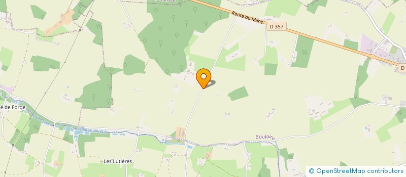 localisation de l'entreprise EARL DES CHESNEAUX à BOULOIRE