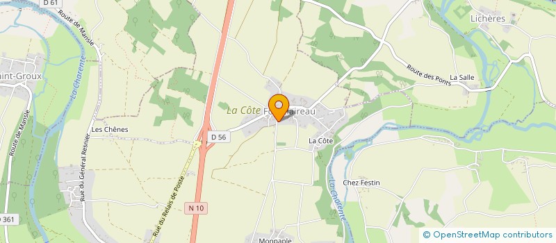 localisation de l'entreprise EARL DES COIRARDS  LUXE