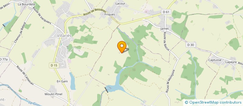 localisation de l'entreprise EARL DES COMPAYROUX à PAULHAC