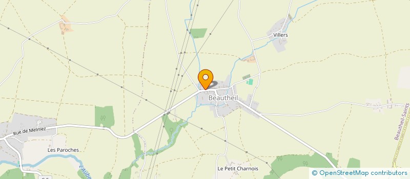 localisation de l'entreprise EARL DES CONTEAUX  BEAUTHEIL-SAINTS