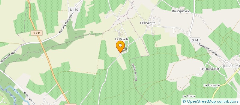 localisation de l'entreprise EARL DES CORDONS à SAINT-FORT-SUR-LE-NE
