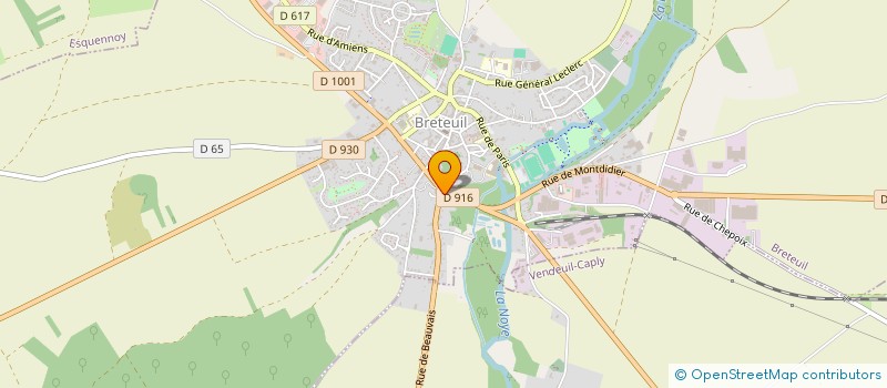 localisation de l'entreprise EARL DES COROTS  VENDEUIL-CAPLY