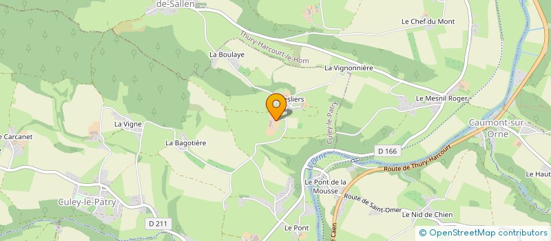 localisation de l'entreprise EARL DES COTIS à CULEY-LE-PATRY