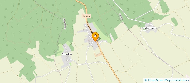 localisation de l'entreprise EARL DES COURBEPINES à BELLECHAUME