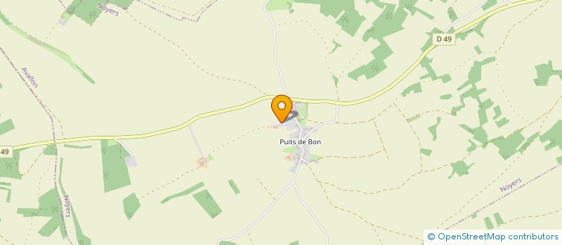 localisation de l'entreprise EARL DES COURGELIERS à NOYERS