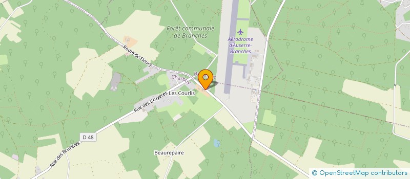 localisation de l'entreprise EARL DES COURLIS  CHARBUY