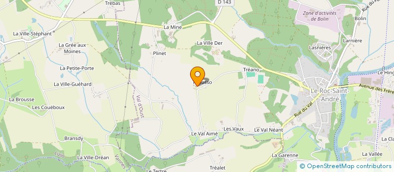localisation de l'entreprise EARL DES CYSTETHANS à VAL D'OUST