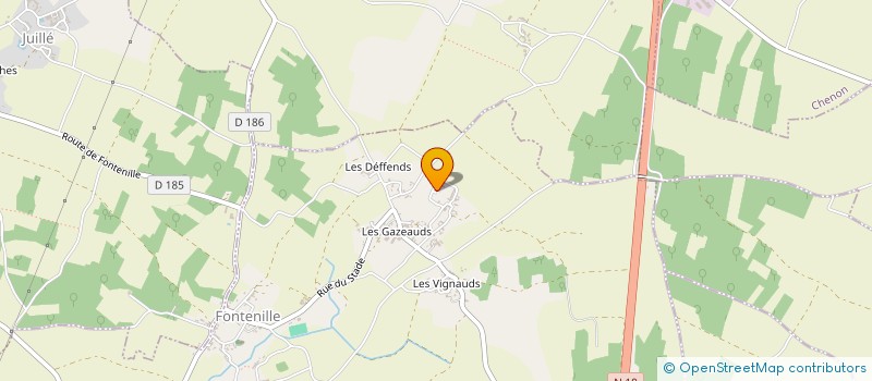localisation de l'entreprise EARL DES DEFFENDS à FONTENILLE
