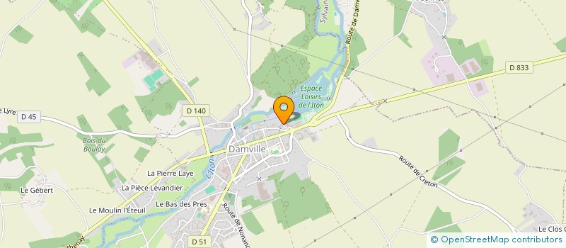localisation de l'entreprise EARL DES DEUX AILES à MESNILS-SUR-ITON