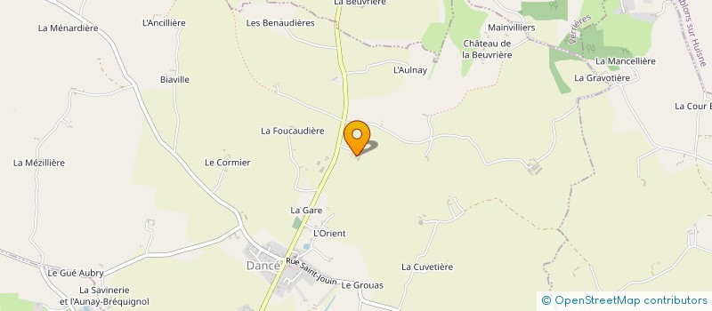 localisation de l'entreprise EARL DES DEUX CHAMPS à PERCHE-EN-NOCE