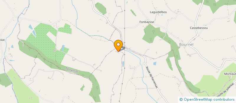 localisation de l'entreprise EARL DES DEUX COURS  LOUGRATTE