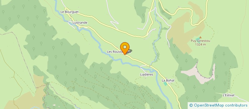 localisation de l'entreprise EARL DES DEUX VALLEES à BREZONS