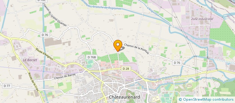 localisation de l'entreprise EARL DES DEUX VERGERS à CHATEAURENARD