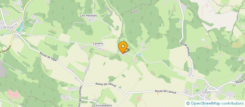 localisation de l'entreprise EARL DES DEUX VILLAGES  SEPX