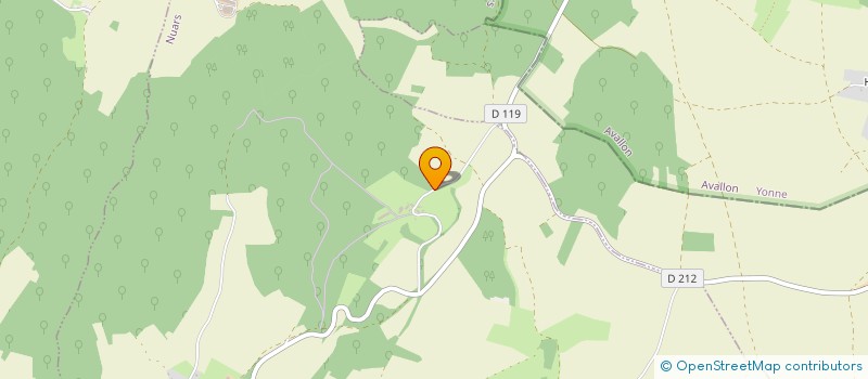 localisation de l'entreprise EARL DES DUCS à NUARS