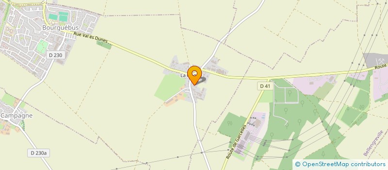 localisation de l'entreprise EARL DES ELVINES  BOURGUEBUS