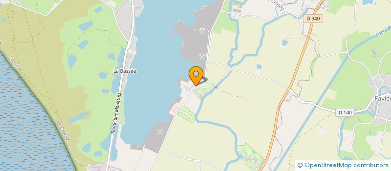 localisation de l'entreprise EARL DES ENCLOS à LE CROTOY