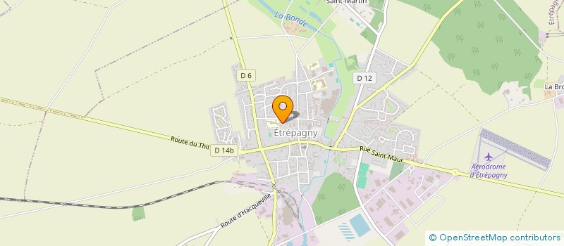 localisation de l'entreprise EARL DES ESSARTS à ETREPAGNY