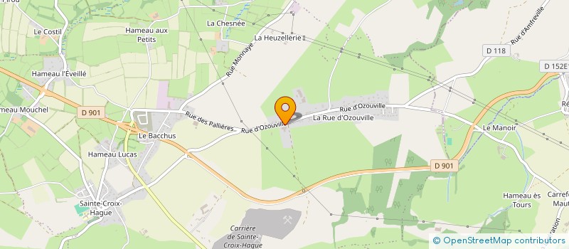 localisation de l'entreprise EARL DES ESSERTS à LA HAGUE