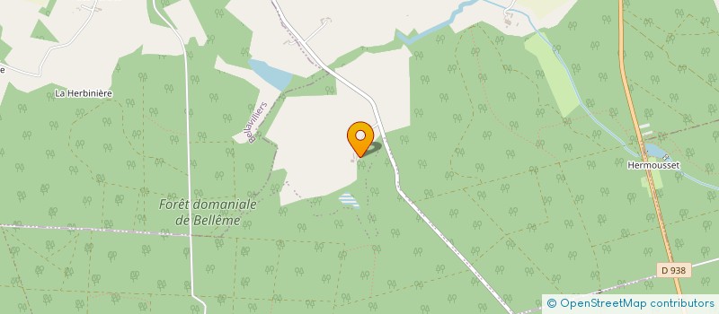 localisation de l'entreprise EARL DES ETANGS à BELFORET-EN-PERCHE