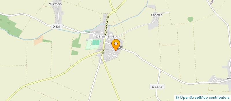 localisation de l'entreprise EARL DES ETEUVILLES à DAMMARIE
