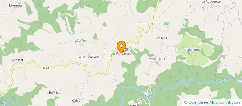 localisation de l'entreprise EARL DES FANGASSES à PUYCAPEL