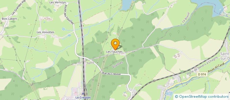 localisation de l'entreprise EARL DES FAUCHES à BREUIL (LE)