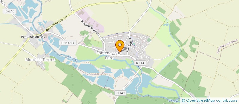 localisation de l'entreprise EARL DES FONTAINES à FONTENAY-SUR-EURE