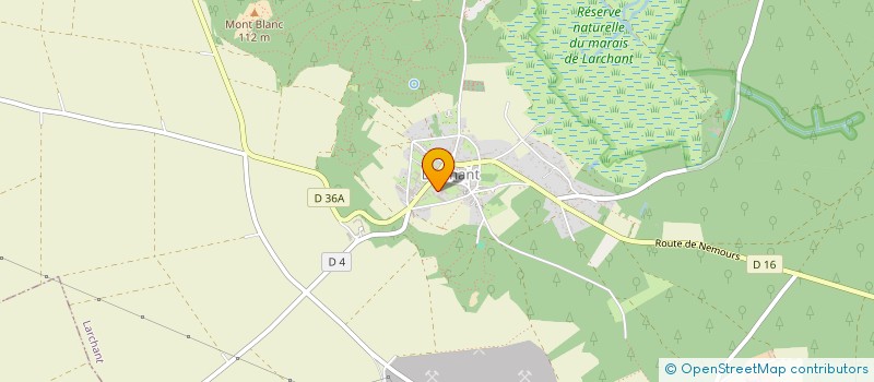 localisation de l'entreprise EARL DES FOSSES à LARCHANT