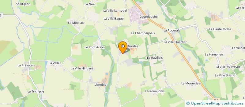 localisation de l'entreprise EARL DES GARDES à BEAUSSAIS-SUR-MER