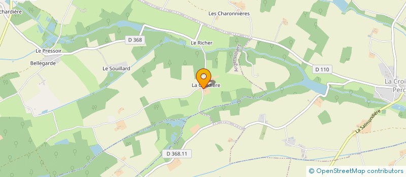 localisation de l'entreprise EARL DES GAUDRIERES à ARGENVILLIERS