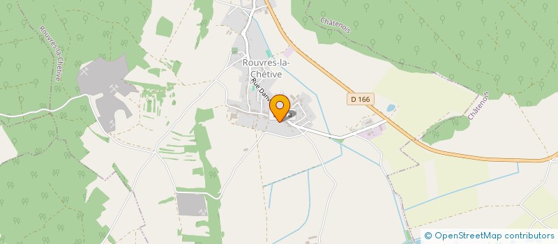 localisation de l'entreprise EARL DES GLYCINES à ROUVRES-LA-CHETIVE