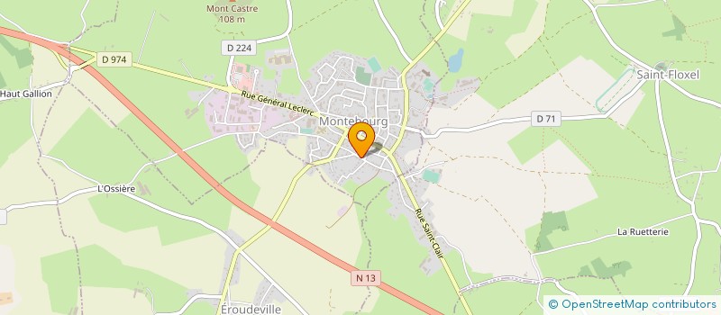 localisation de l'entreprise EARL DES GOSSETS à MONTEBOURG