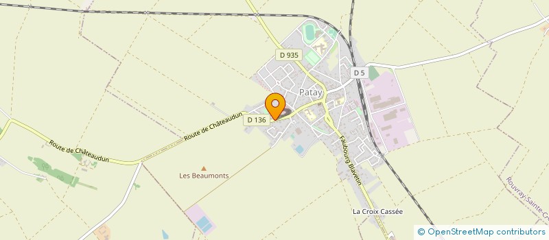localisation de l'entreprise EARL DES GRANDS ORMES à PATAY