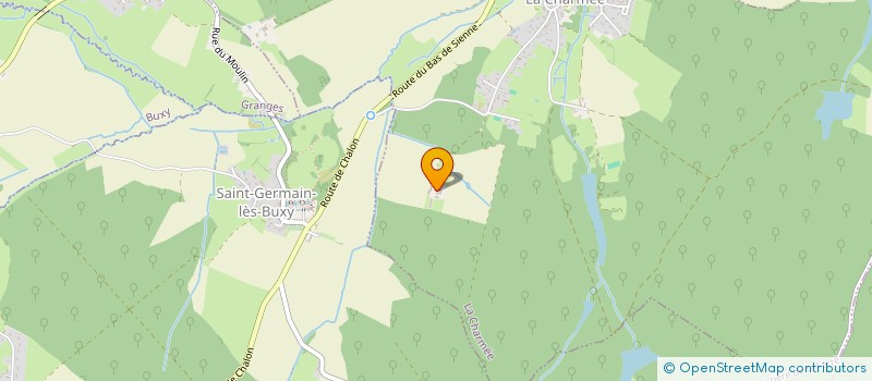 localisation de l'entreprise EARL DES GRANDS TAILLIS  LA CHARMEE