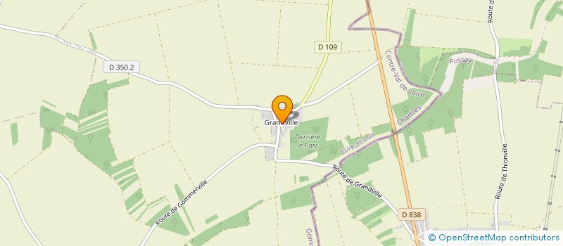 localisation de l'entreprise EARL DES GRANDS TILLEULS à GOUILLONS