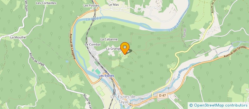 localisation de l'entreprise EARL DES GRANGES à TURSAC