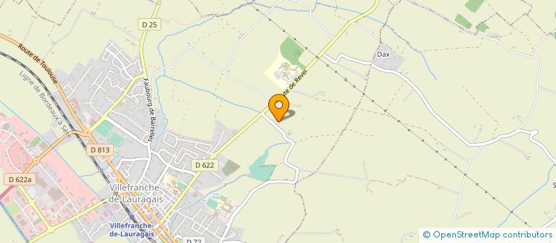 localisation de l'entreprise EARL DES GRANGETTES  VILLEFRANCHE-DE-LAURAGAIS
